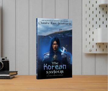 The Korean Saviour, cover,  A Horror Fantasy Fiction by Chandra Kant Jaisansaria. (Bestseller 2023), Damick Publications